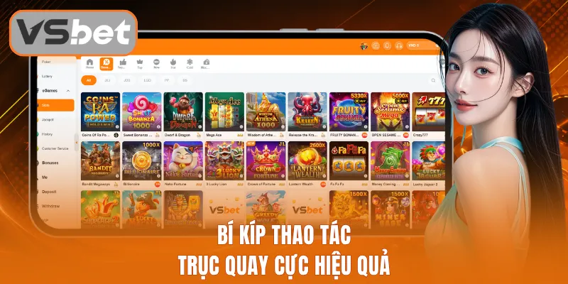Bí kíp thao tác trục quay cực hiệu quả
