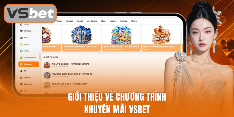 Giới thiệu về chương trình khuyến mãi Vsbet