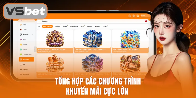 Tổng hợp các chương trình khuyến mãi cực lớn